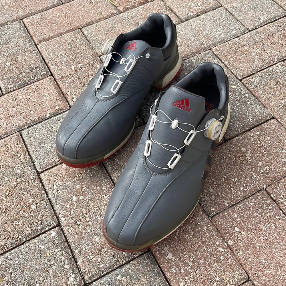Men’s adidas golf shoes boost 360 wrap 11.5 gray